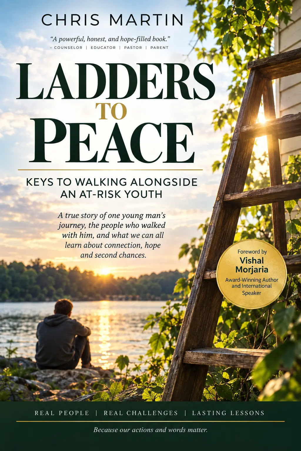 Ladders to Peace by Chris Martin — book cover