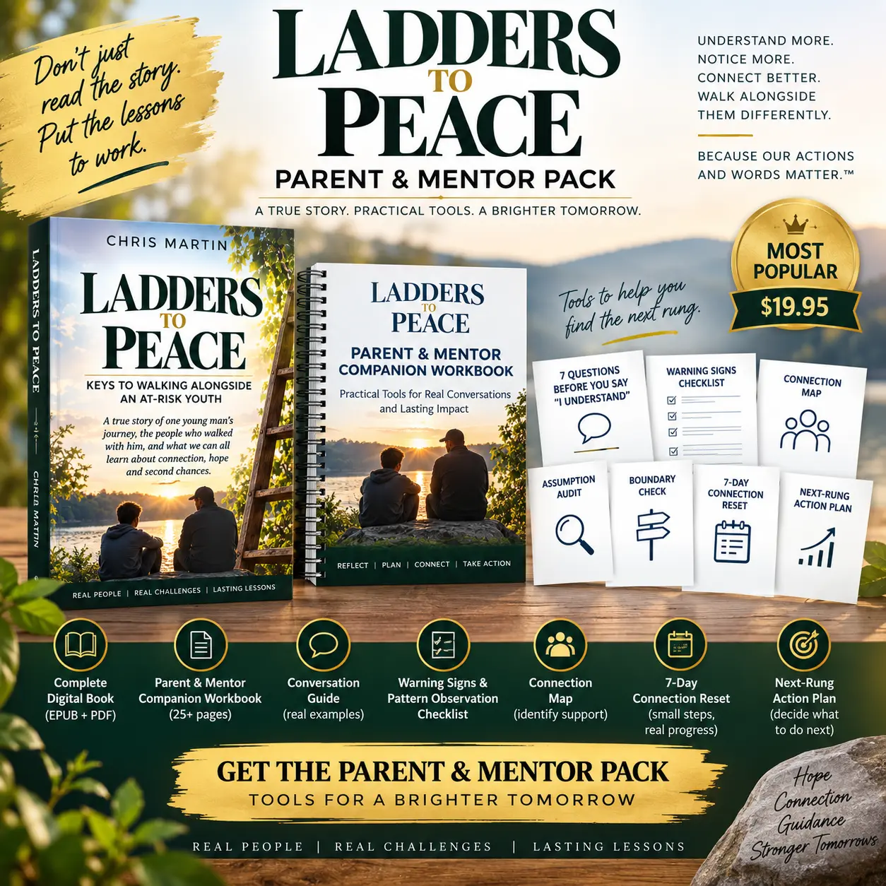 The Ladders to Peace Parent & Mentor Pack